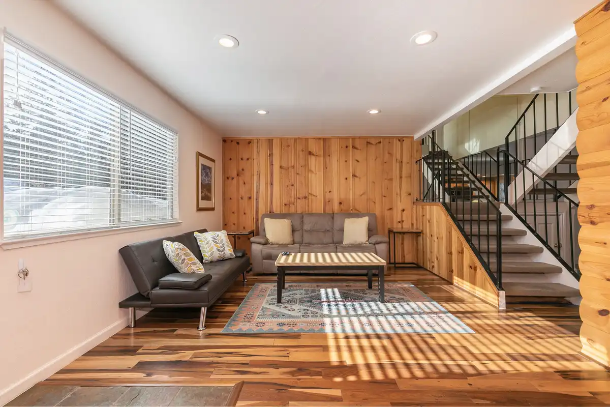 Entrance to living room, Trailside Tahoe Townhouse