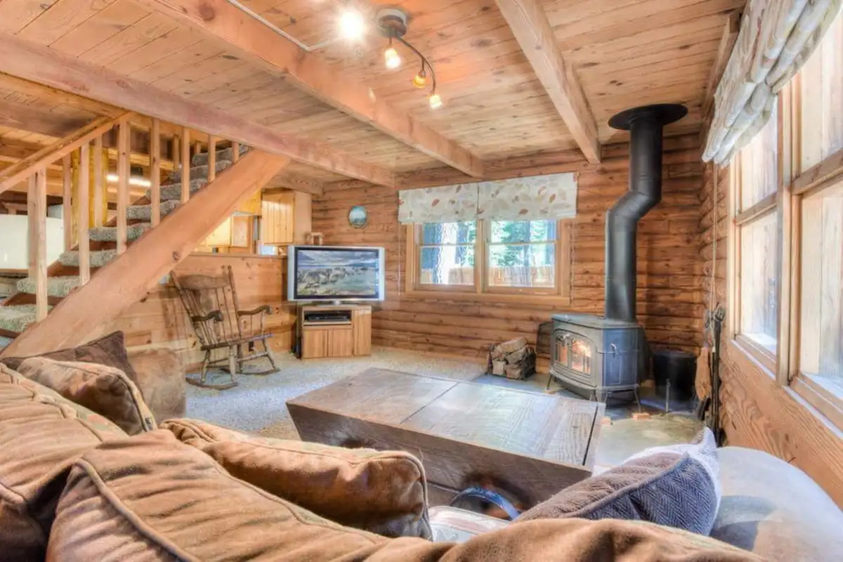 For a laid-back weekend in Tahoe this cozy cabin is perfect for you, Enchanted Woods Cabin