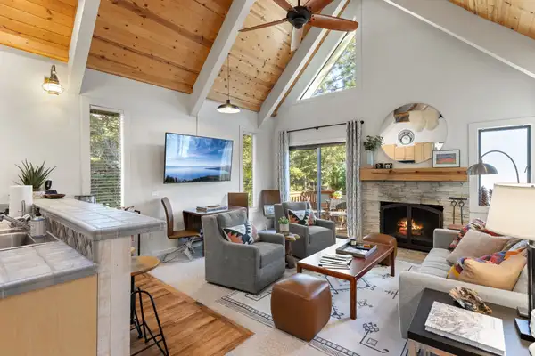 Open view kitchen and living room, Serenity Bungalow