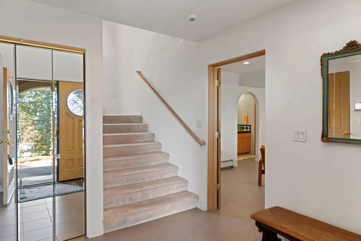 Entry way, 90s Tahoe Time Capsule