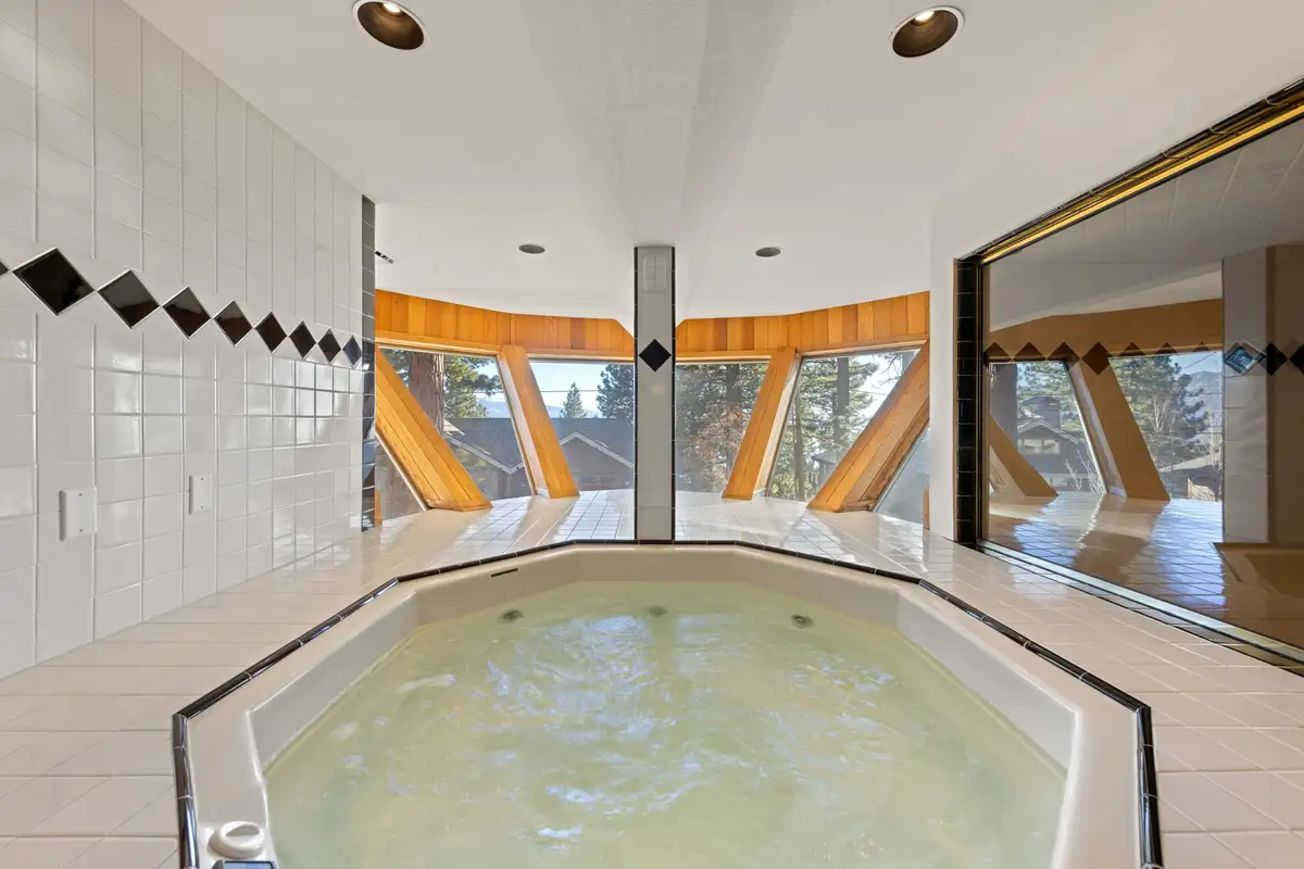 Indoor Hot Tub, 90s Tahoe Time Capsule