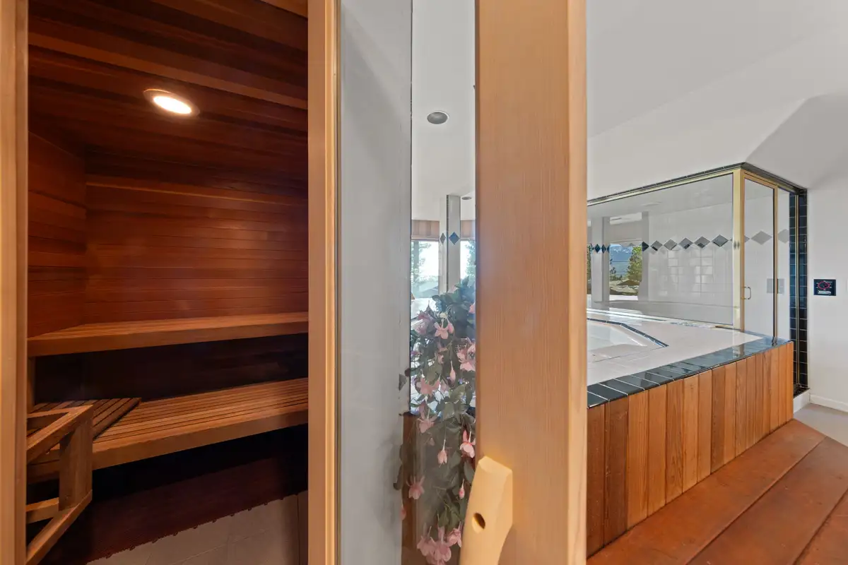 Indoor Sauna, 90s Tahoe Time Capsule
