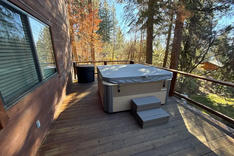 Hot tub- Located on Back deck, Incline Lakeside Haven