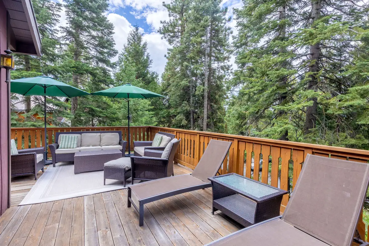 Outdoor Furniture unusable in winter months, Evergreen Hideout