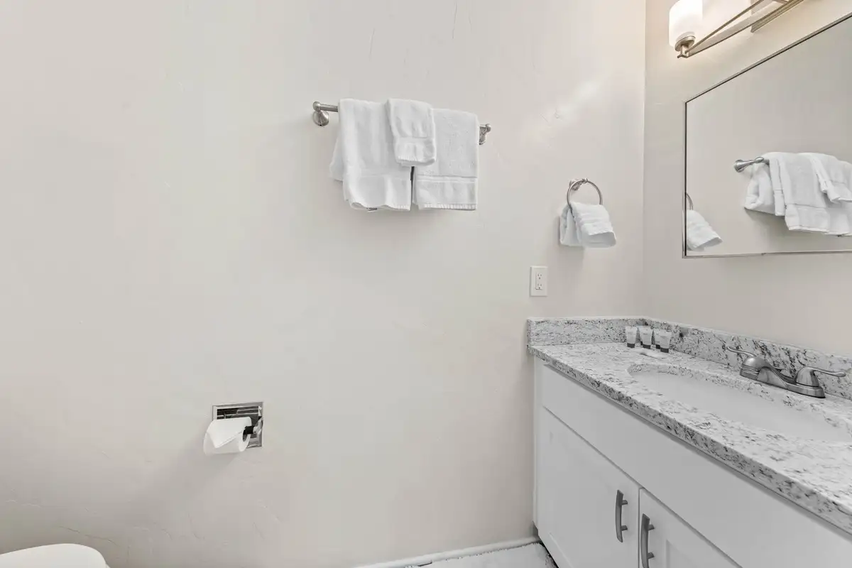 Second floor bathroom, Lakeview Haven in Incline Village