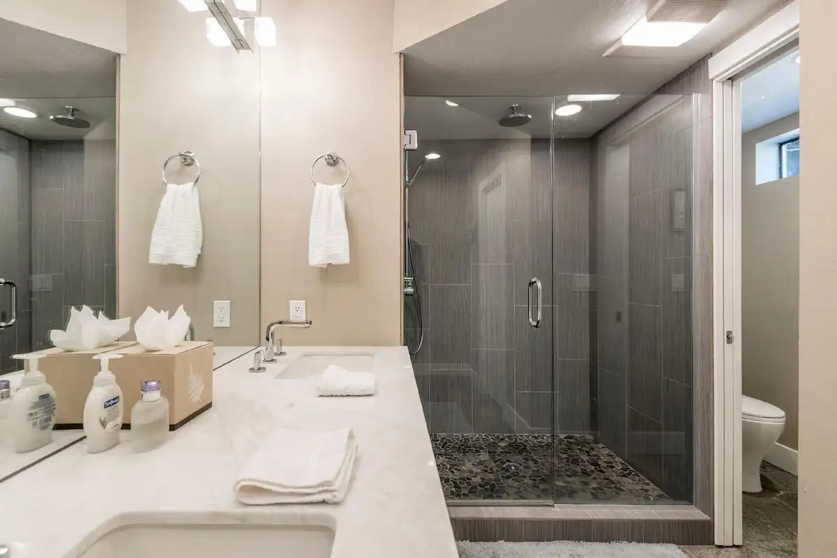 We use the recommend use of EPA-registered household disinfectant, Skylake Serenity Retreat