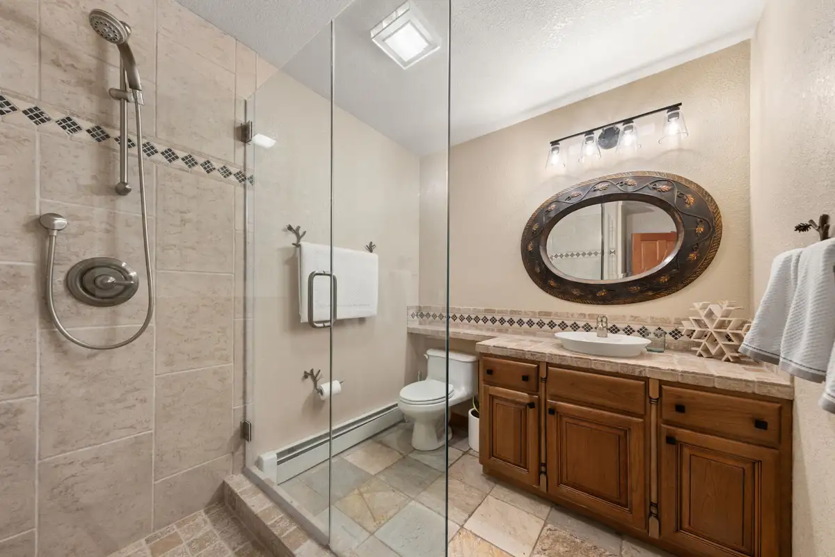 1st floor bathroom, Elevated Tahoe Escape