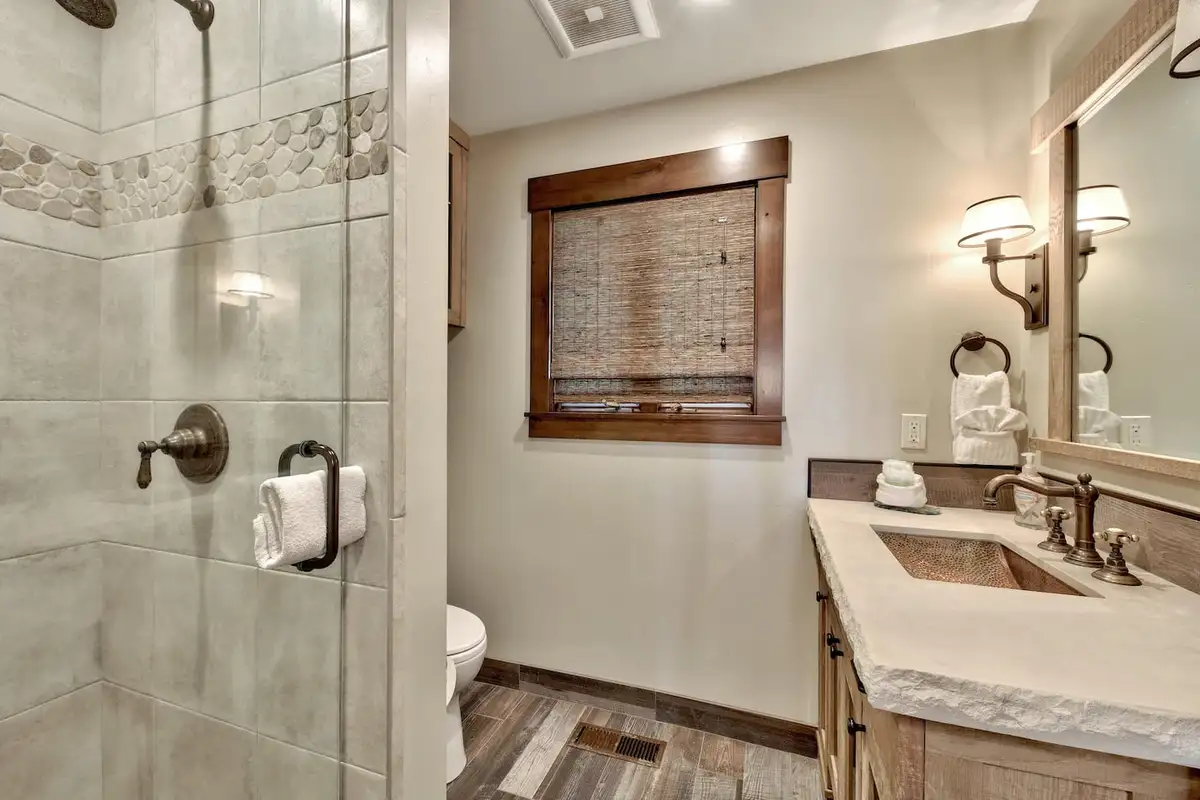 1st Floor Bathroom, Mammoth Haven Retreat