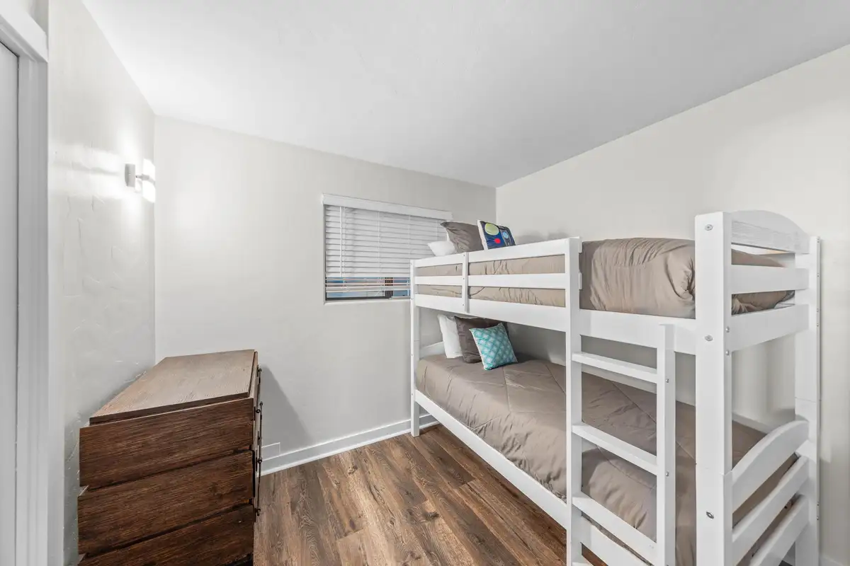 bedroom #3 with bunk beds, Lakeview Haven in Incline Village