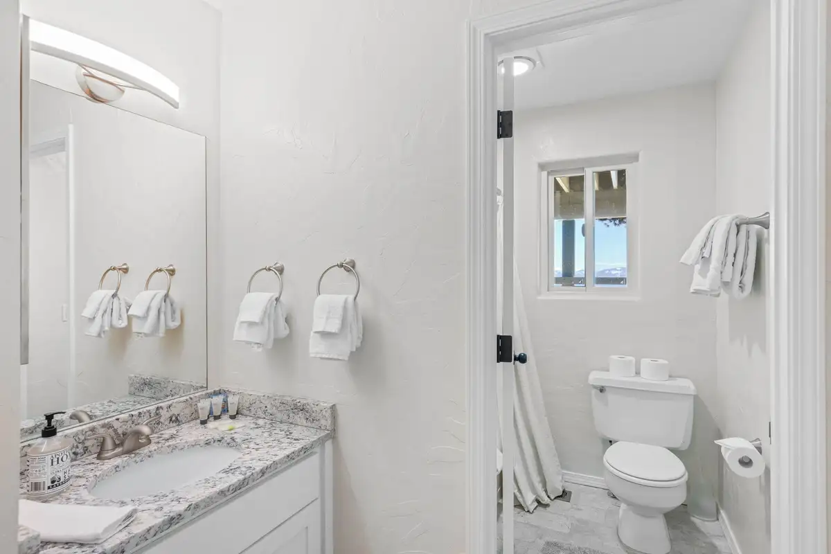 second bathroom on first floor, Lakeview Haven in Incline Village