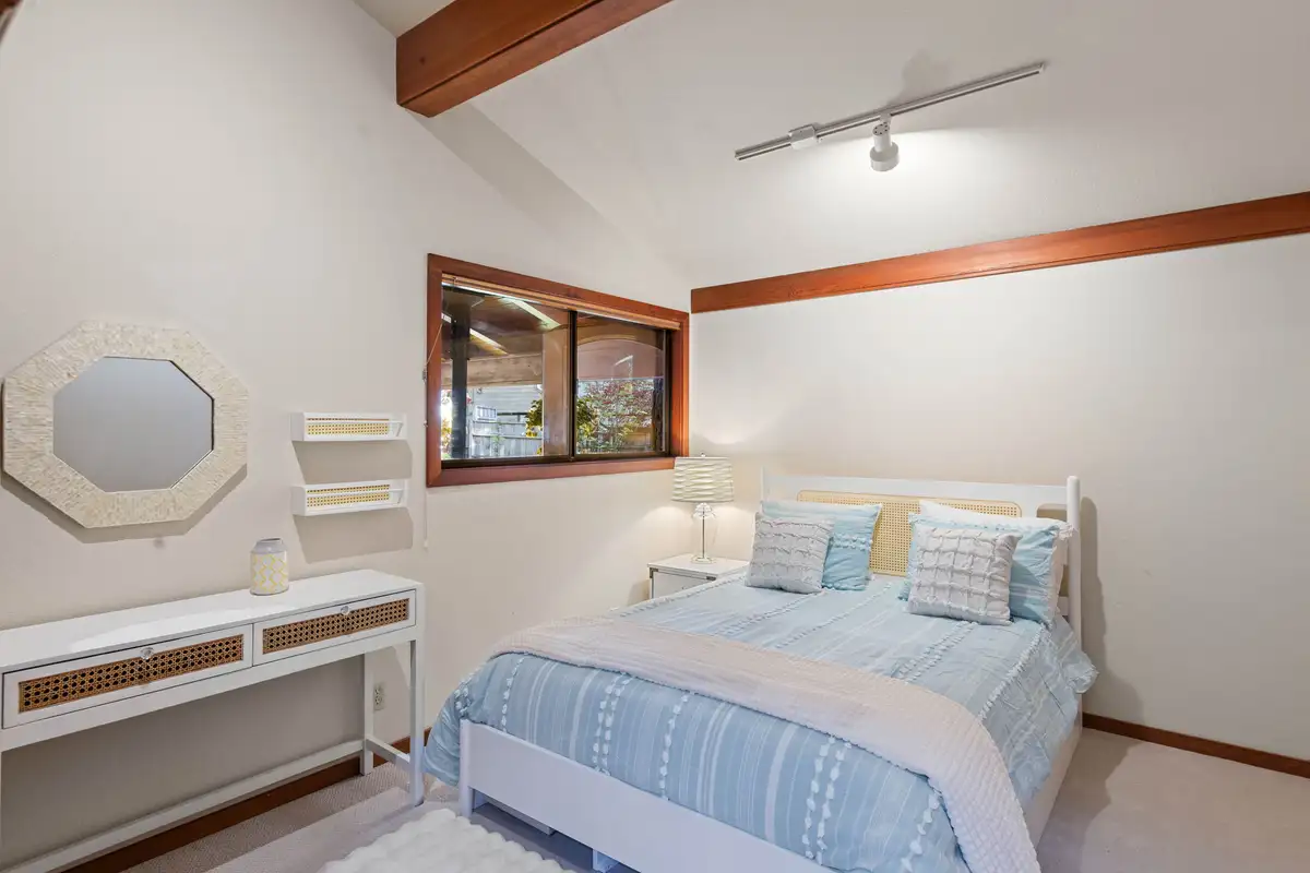 Third bedroom with queen bed on 1st floor, Incline Lakeside Haven