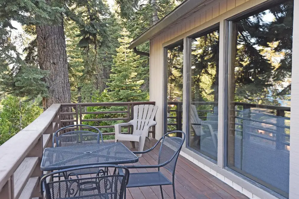 Enjoy the deck with a morning coffee!, Tranquil Tahoe Haven, an MG home in Carnelian Bay