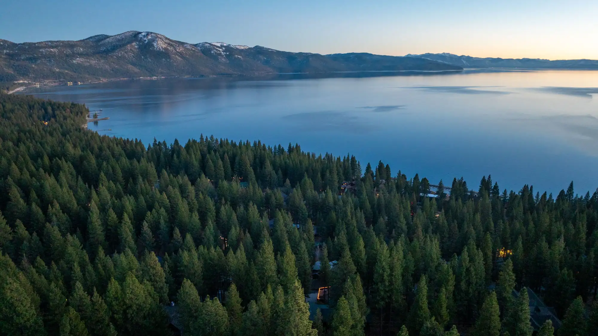 North Lake Tahoe from above, the view from one of our Incline Village homes