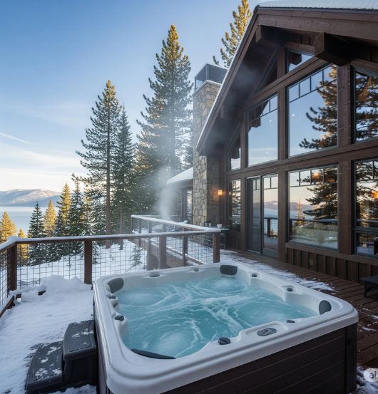 tahoe cabins with hot tub