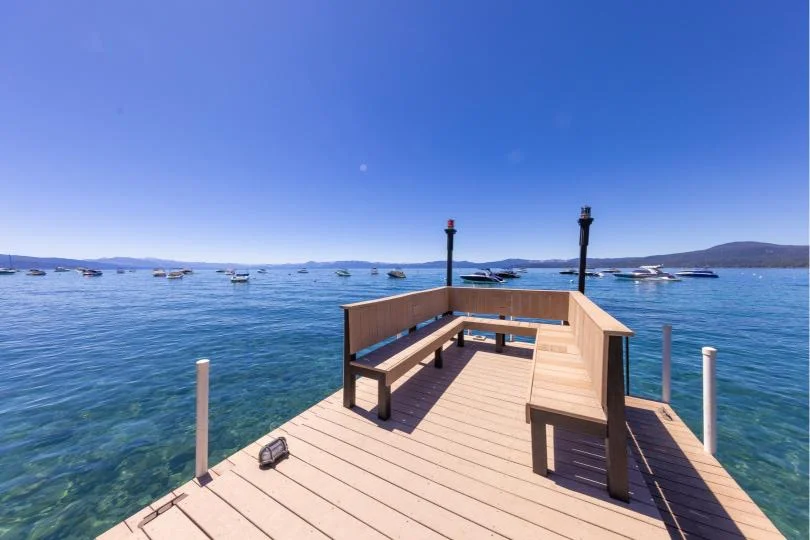 Pier and Dock lakeside luxe retreat kings beach